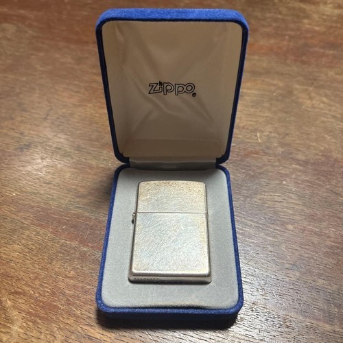 Zippo sterling silver - zippo,