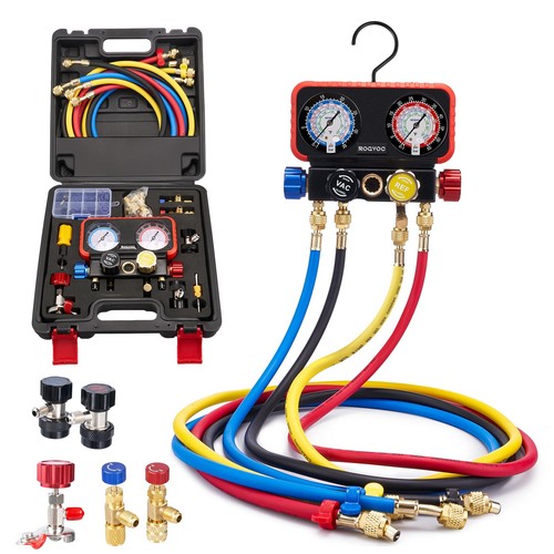 Rogvoc hvac way manifold - 4-way,