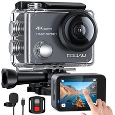 2 Inch LCD 20MP Action Cam 4K60fps Touch Screen Kamaras with ICE 40M Waterproof