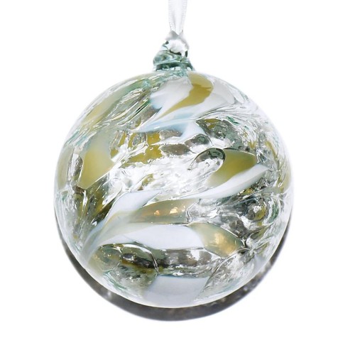 Glass friendship globe diamond - glass,