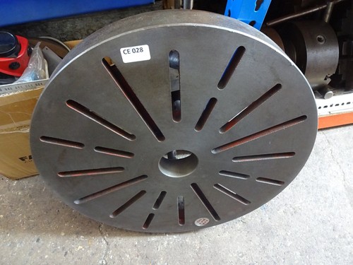 Lathe faceplate d1 6 - 21",