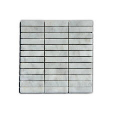Long Island Honed Marble Soldier Mosaics 25x100 MM Wall & Floor Tiles  SAMPLE