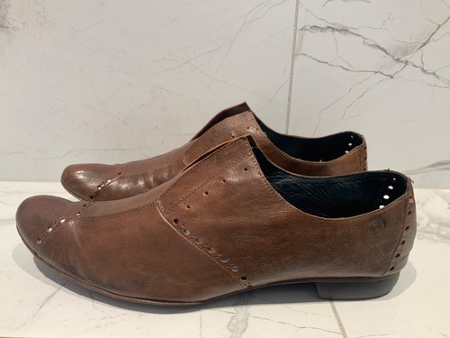 Women marsell brown - brown, flat