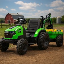 24V Tractor Ride on Kids Toy 2