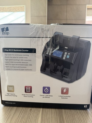 Zzap nc25 banknote counter - banknote, &