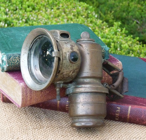 Lucas carbide bicycle lamp - bicycle,