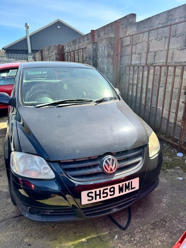 Volkswagen fox 2009 black - 2009,