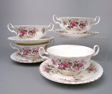 Royal Albert Soup Bowls Cups x