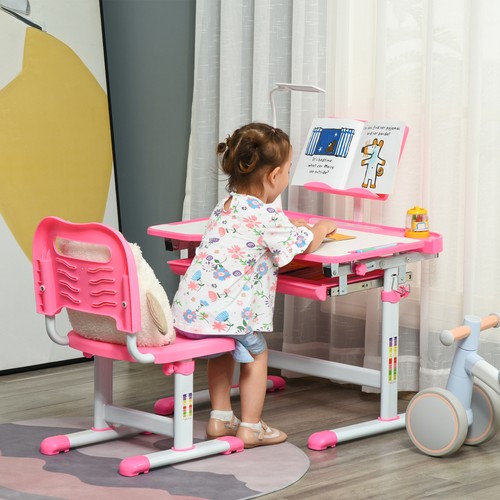 Homcom kids study desk and - homcom,