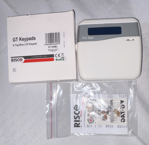 Risco alarm wire keypads - gt,