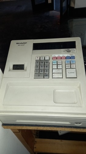 Sharp a107 cash register - xe-a107,