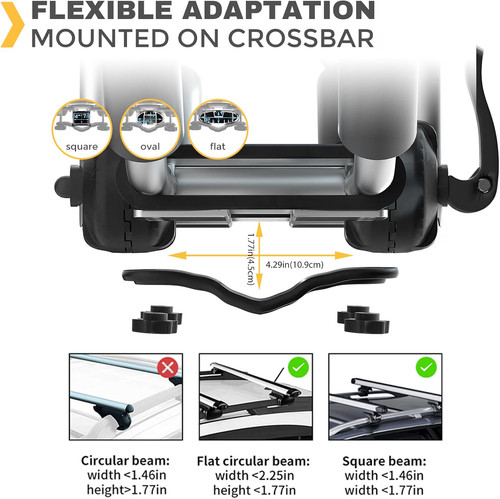Kayak roof rack aluminum - kayak,