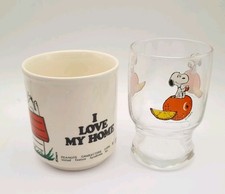 Vintage Snoopy I Love My Home