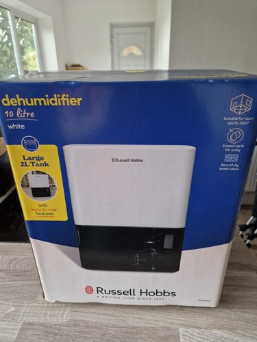 Russell hobbs 10l dehumidifier - russell,
