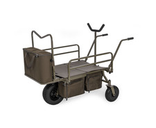 Avid Transit Tri-Terrain Barrow - Swivel Rear Wheels - Carp Fishing Transporter