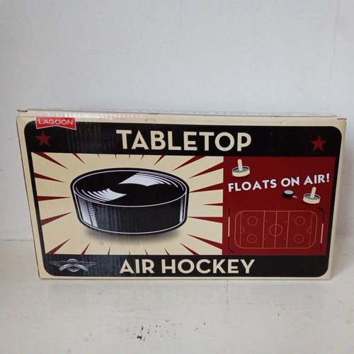 Table top air hockey game - air,