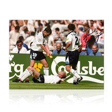 Paul Gascoigne Signed England