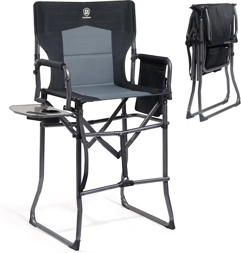 76cm seat height - tall, folding