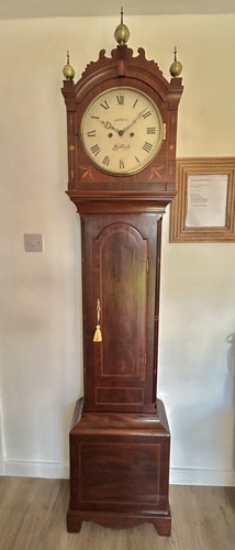 Antique longcase clock - longcase,