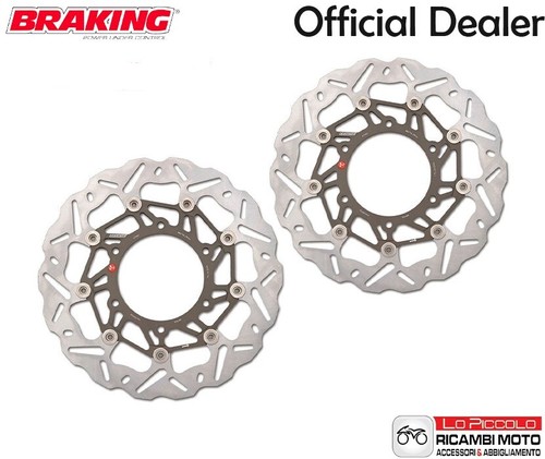 Front brake disc - kit, braking