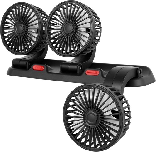 Head car cooling fan - 3‑head,