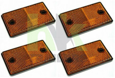 4 x Amber Orange Side