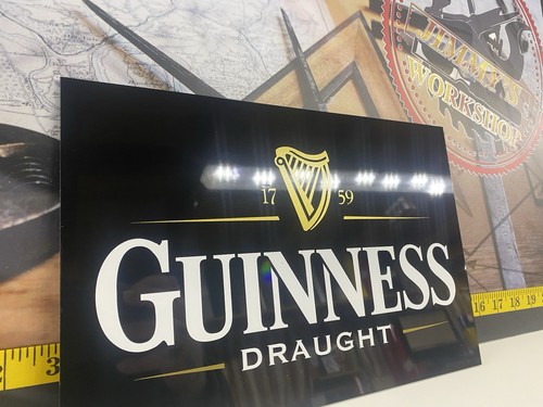 Guinness sign board - guinness,