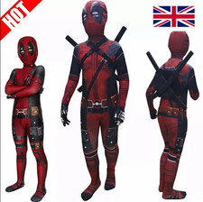 Deadpool Costume Cosplay Kids