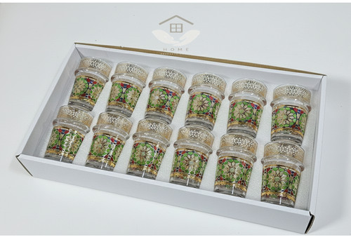 Moroccan tumblers drinking - 12,