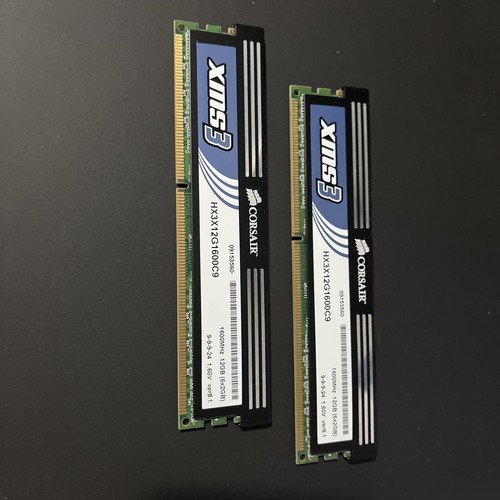 Corsair xms3 1600mhz - xms3, 2gb)