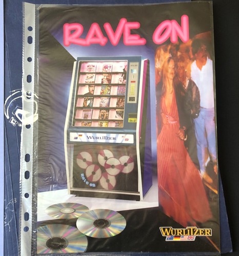 Wurlitzer rave cd jukebox - on",