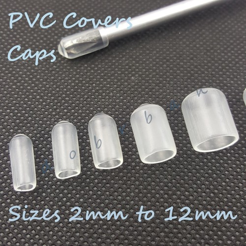 Clear transparent end cap - transparent,