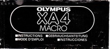 Olympus OM XA 4 Original