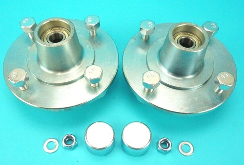 Pair wheel hubs - wheel, for