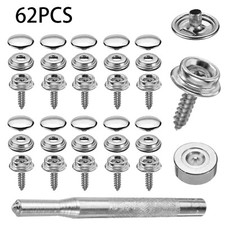 62PCS Heavy Duty Snap