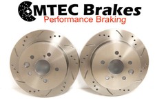 Honda Civic Type R 2.0 Rear Performance Drilled Grooved Brake Discs EP3 01-06