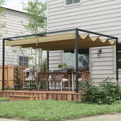 Outsunny 3x2m metal - metal, pergola
