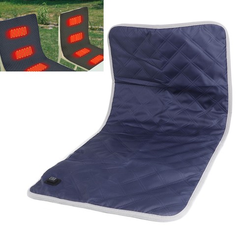 Portable heated seat - heated, cushion