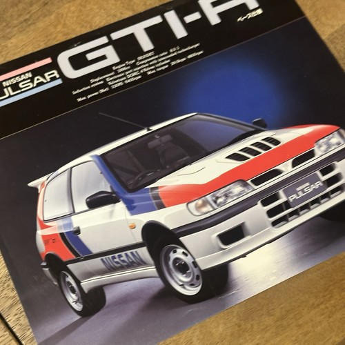 Nissan pulsar gti 1990 race - nissan, gti-r