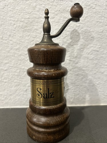 Zassenhaus vintage wood salt - zassenhaus,