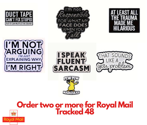 Funny sarcastic enamel - funny,