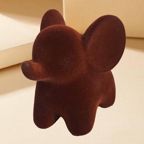 Elephant figurine flocking - elephant,