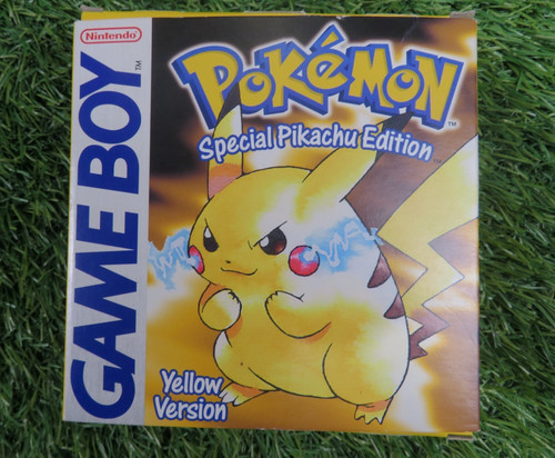 Pokemon yellow boxed - pokemon,