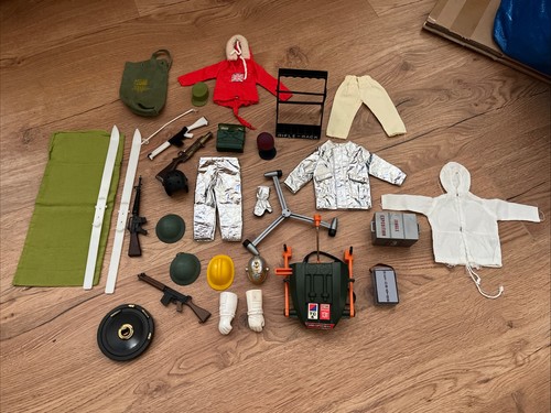 Vintage action man bits - vintage,