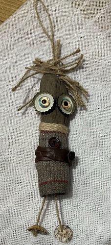 Driftwood assemblage art - driftwood,
