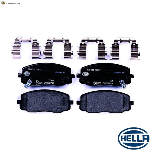 Brake pad set - set, disc