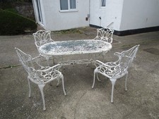 Large Cast Aluminium Oval