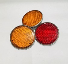 Vintage Cycle Reflectors x 3
