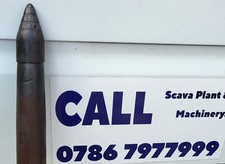 Grundomat Vermeer Pneumatic Piling impact ground Mole 75mm pipe laying