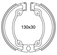Rear Brake Pads Newfren GF.1171 Honda XL 600 R 1983-1987